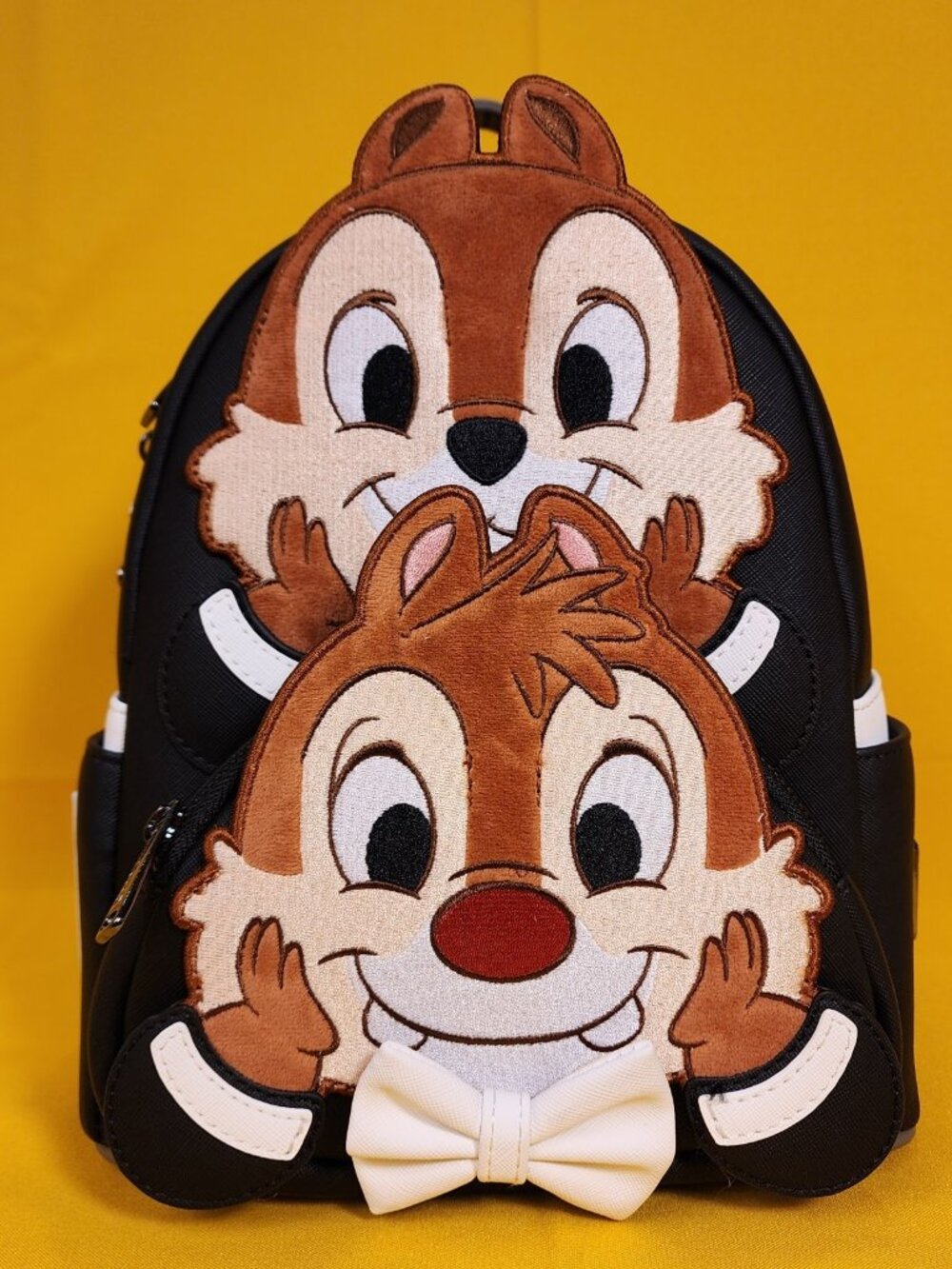 Loungefly Disney Chip N' Dale Two Chips & A Miss Figural Mini Backpack NEW